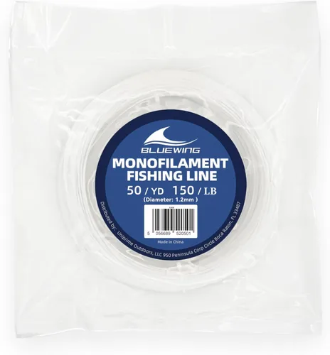 Miniatura 13 de BLUEWING Sedal de pesca monofilamento 6,8,10,12,15,20,25,30,40,50,60,80,100,130,250,300,400 libras, 50,100,500,1000,3000 yardas, hilo de pescar mono