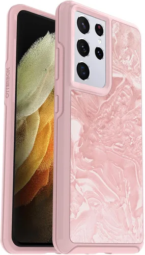 OtterBox Symmetry Series - Funda para Samsung Galaxy S21 Ultra 5G (solamente), embalaje no minorista, Shell Shocked