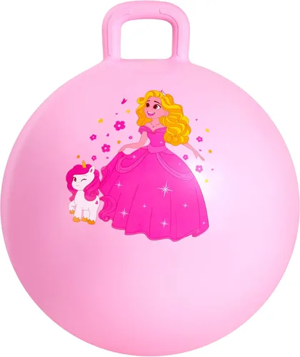 Miniatura 14 de PlayZap Pelotas Saltarinas para Niños de 3-8 Años, Pelota Rebotante de 18 Pulgadas con Asa, Saltarina Inflable de 18", Juguetes de Salto de 45cm