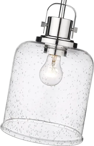 Miniatura 6 de Z-Lite 340P8-CH Kinsley Colgante 1 luz 100 vatios, cromo