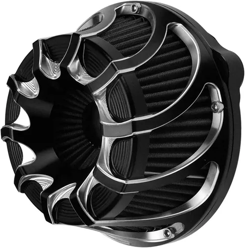 Miniatura 9 de Kit de entrada de aire limpiador de aire CNC para motocicletas con turbina, filtro de aire para Harley Sportster XL Touring Softail Dyna