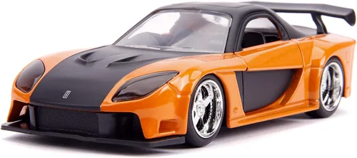 Miniatura 8 de Jada Fast & Furious 1:32 Han's Mazda RX-7 y Toyota GR Supra - Paquete doble de autos fundidos, juguetes para niños y adultos