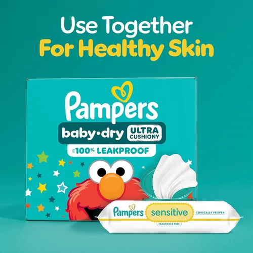 Miniatura 9 de Pampers Pañales - Baby Dry - Tamaño 6, 64 unidades, pañal desechable absorbente para bebés (el embalaje puede variar)