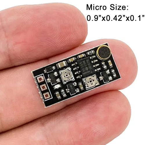 Miniatura 2 de 2PCS DC 3V-15V 5V 12V Interruptor de Retardo con Control de Voz Micrófono en Miniatura Activado por Sonido Módulo de Retardo de Tiempo de Apagado