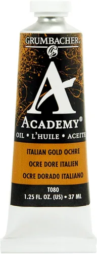 Miniatura 6 de Grumbacher Academy Pintura al óleo, 1.3 fl oz/1.25 oz, tono pálido amarillo cadmio