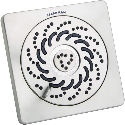 Miniatura 8 de Speakman S-5001-MB-E2 Kubos Exhilaration - Cabezal de ducha fijo de alta presión, 2 GPM, color negro mate