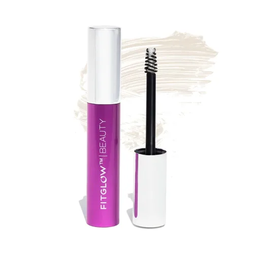 Fitglow Beauty - Gel natural de proteínas vegetales para cejas | Vegano, belleza limpia propiedad de una mujer (transparente)