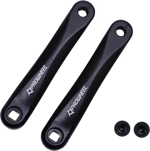 Miniatura 9 de PROWHEEL Ebike - Brazo de manivela disponible en agujero cuadrado, 5.512 in, 5.984 in, 6.299 in, 6.496 in, 6.693 in, 6.890 in, brazo negro