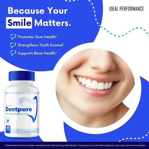 Miniatura 5 de Dentpure Probióticos orales para dientes y encías, píldoras de suplemento Dentpure - Máxima fuerza, probióticos avanzados totalmente naturales