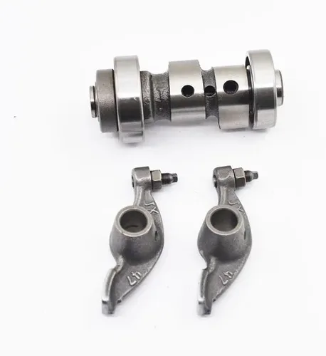 Motorcycle Camshaft Cam Shaft Assy Rocker Arm Fit For JS Y YBR125 XTZ125 JS125 JYM125 JY110 JS110 JYM110 YB125 Engine (Color : Cam and rocker arm)