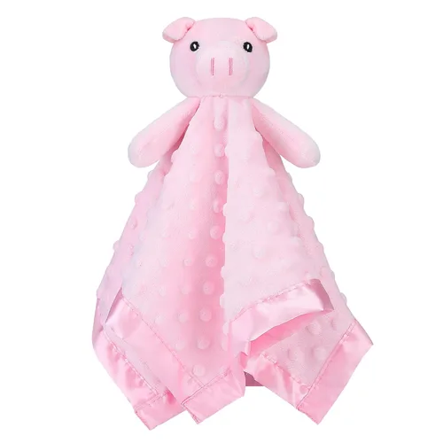 Miniatura 16 de Pro Goleem Loveys para Bebés - Manta de seguridad suave para bebés, juguete para acurrucarse, animales de peluche para recién nacidos, regalos de Q