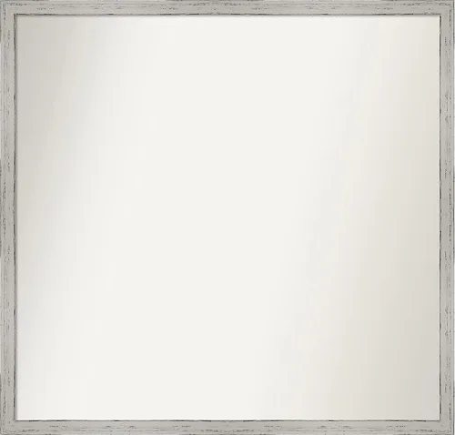 Miniatura 273 de Amanti Art Espejo de baño blanco para sobre el fregadero, 32 x 45 pulgadas, espejo de tocador rectangular blanco esbelto, marco de madera moderno