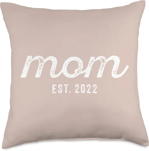 Miniatura 4 de Mom Est 2022 Custom Mom Personalized Mother’s Day Customized Throw Pillow
