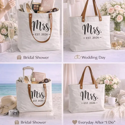 Miniatura 6 de Lamyba Bride Bag, Bride to be Gifts, Bridal Shower Wedding Gifts