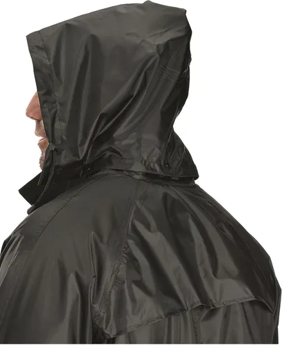 Miniatura 5 de Double-s - Abrigo de lluvia para hombre Negro