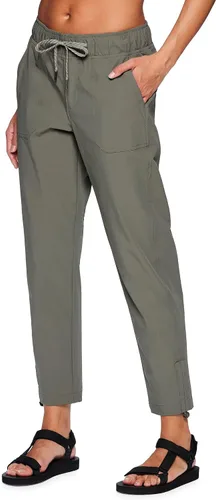 Miniatura 3 de Avalanche Pantalón de tobillo tejido para mujer, transpirable, de secado rápido, para exteriores, con bolsillos