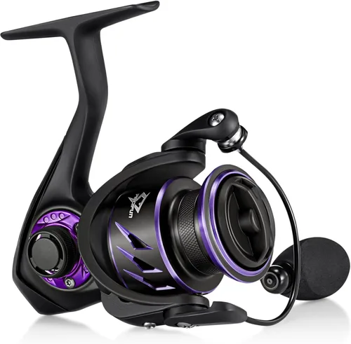Miniatura 9 de Piscifun Carretes Giratorios Viper X, Fibra de Carbono 33 Libras de Arrastre Máximo, 10+1 BB Blindados, Carrete de Pesca Giratorio de Agua Salada