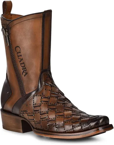 Miniatura 2 de CUADRA Botas urbanas para hombre en cuero genuino marrón Marrón