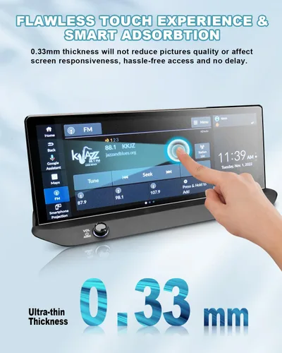 Miniatura 6 de CDEFG Protector de pantalla antirreflejos mate para Honda Accord Hybrid 2023-2026, Vidrio templado de 12.3" para Honda Accord Hybrid 2023 2024 2025
