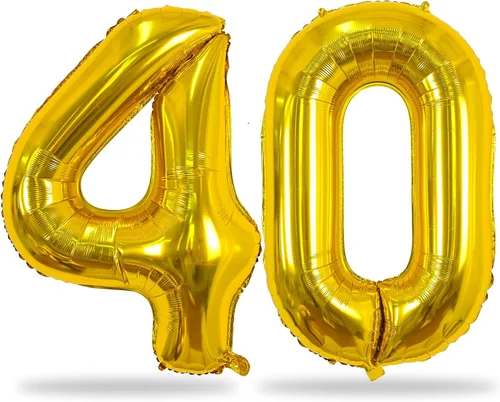Miniatura 19 de Globos de oro rosa para cumpleaños número 16 para niñas, 40 pulgadas de gran tamaño, globos de lámina de mylar con el número 1 y 6, autoinflables