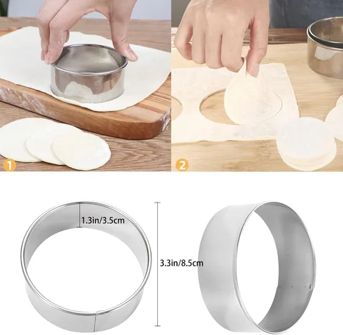 Miniatura 6 de Molde Automático para Hacer Dumplings de Doble Cabezal para el Hogar, Prensa para Hacer Dumplings con Almohadilla de Amasado, 2 Herramientas