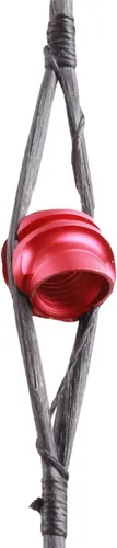 Miniatura 7 de Set de Mira Peep para Tiro con Arco 37/45 Grados 6X 8X con Clarificador y Lente de Núcleo Interno de 5 Tamaños, Accesorio de Cebo para Arco Rojo
