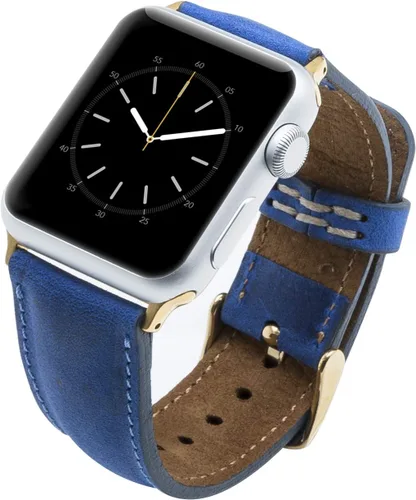 Miniatura 22 de Tuscany - Correa de reloj de cuero prémium para Apple Watch Series 11, 10, 1.654 in, Series 9, 8, 7, 6, 5, 4, 3 y SE 3/2/1 de 1.614 pulgadas, 1.575