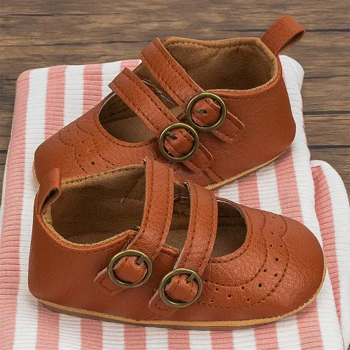 Miniatura 4 de Meckior Zapatos deportivos para bebé y niñas, suela suave, con lazo, princesa, vestido de boda, Mary Jane, planos, para recién nacidos, ligeros