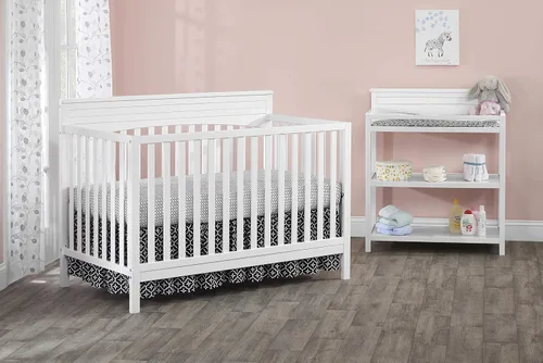 Miniatura 3 de Oxford Baby Cambiador universal con almohadilla, blanco nieve