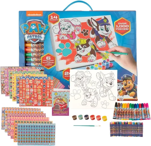 Miniatura 11 de Innovative Designs Cocomelon - Set de pintura y actividades creativas con lienzo para colorear para niños, más de 1000 piezas