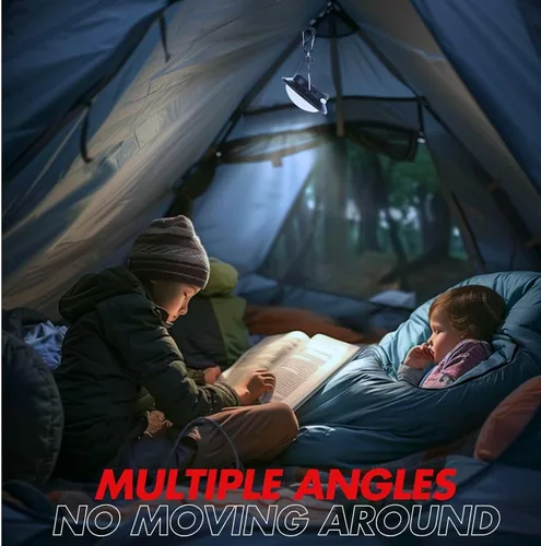 Miniatura 5 de Gen 2 Pro 3000LM UFO Linterna de Camping Recargable, Luz Portátil para Tienda de Campaña, 200h de Duración, Impermeable para Camping, Toldo