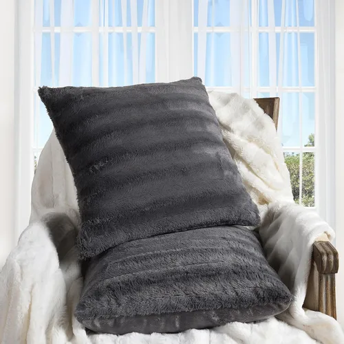Miniatura 17 de Cheer Collection Almohadas decorativas de otoño para sofá, juego de 2 almohadas de piel sintética para sofá, acogedoras almohadas de otoño para sala