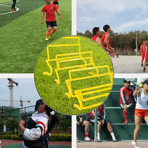 Miniatura 7 de El entrenamiento de velocidad ajustable de 4 alturas obstaculiza el equipo de entrenamiento de fitness y velocidad