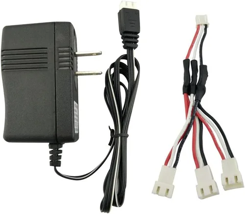 Sea jump Accesorios Nuevo Cargador de batería de aviones de cuatro ejes 7.4V para SYMA X8SW X8SC X8C X8G X8HW X8HC X8SG X8 PRO V262 V913 X6 Cargador