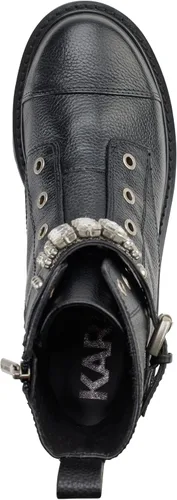 Miniatura 4 de KARL LAGERFELD Women's Maeva Lug-Sole Combat Boots