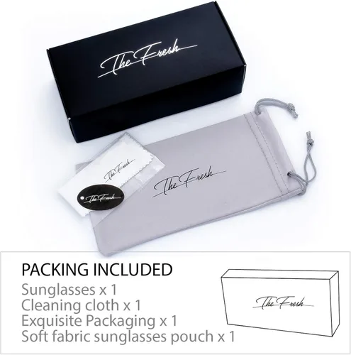Miniatura 8 de The Fresh Clásico cristal elegante para mujer, diseño de belleza, caja de regalo