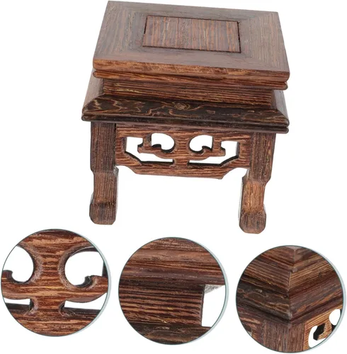 Miniatura 7 de Happyyami Macetas base para exteriores, macetas para plantas de interior, soporte de flores en maceta de interior, soporte para plantas