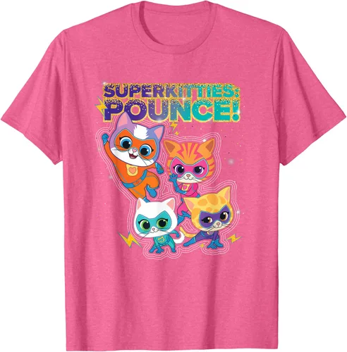Miniatura 34 de Disney Junior SuperKitties Pounce! Camiseta de equipo completo, talla S