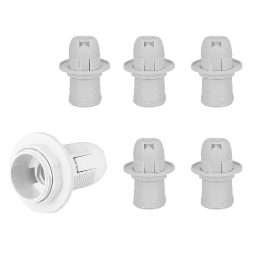 6 unids por paquete E14 LED bombilla portalámparas retenedor anillos y adaptador de repuesto Candelabro Candelabro lámpara zócalo