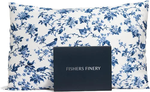 Miniatura 11 de Fishers Finery Funda de almohada de seda de morera 100% pura de 25mm (Rojo King)