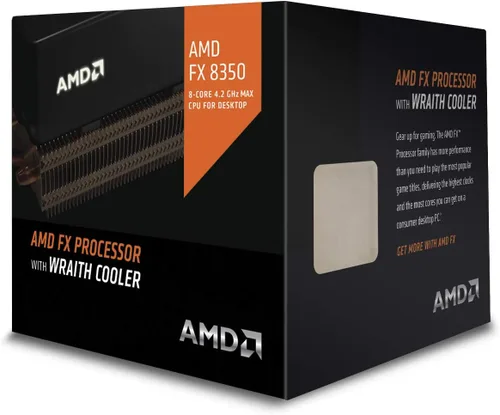 Miniatura 2 de AMD CPU FD8350FRHKHBX FX-8350 8Core AM3 16MB 4200MHz 125W con Wraith Cooler Retail