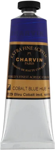Miniatura 11 de Charvin Pintura acrílica profesional extrafina – verde absenta, tubo de 2.1 fl oz, pigmentos de triple fresado, resistente a la luz, pinturas