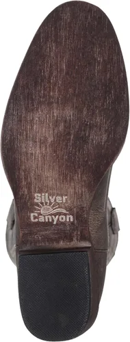 Miniatura 2 de Silver Canyon - Botas de vaquero occidentales para mujer punta redonda