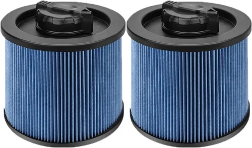 Miniatura 6 de Paquete de 2 filtros de repuesto DXVC4001 para filtro de cartucho de aspiradora DEWALT de 4 a 5 galones, lavables y reutilizables