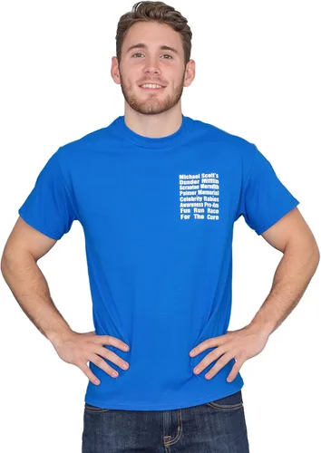 Miniatura 2 de The Office Michael Scott Fun Run Race Camiseta azul