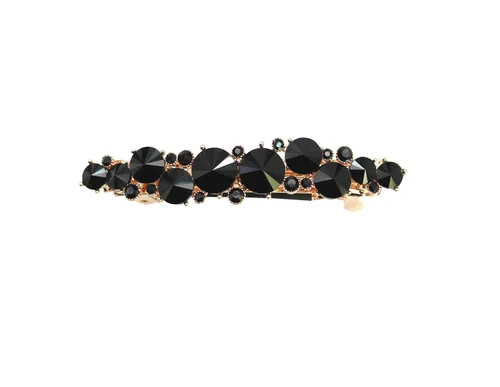 Miniatura 8 de Faship AB Premium Rhinestone Crystal Floral Pequeño Pasador De Pelo Clip