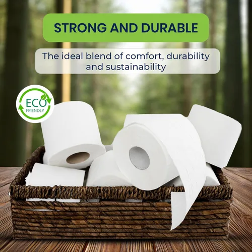 Miniatura 4 de Papel higiénico seguro para tanque séptico para campistas y caravanas, papel higiénico marino biodegradable para barcos, sin fragancia, papel