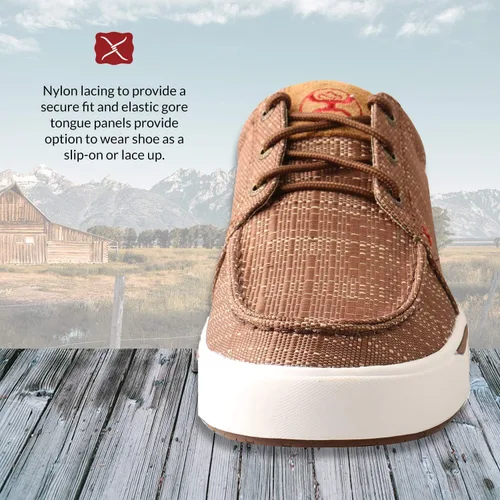 Miniatura 4 de Twisted X Hooey Lopers Zapatillas de lona para hombre