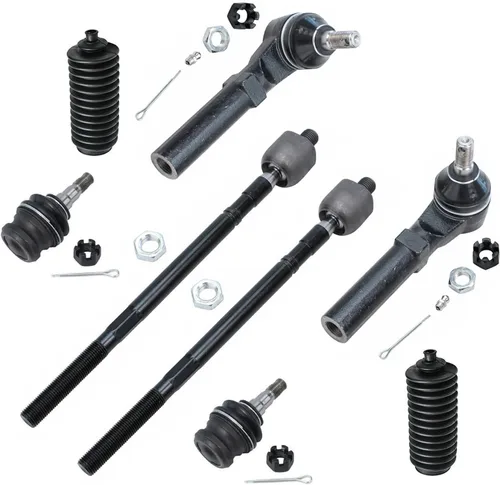 Miniatura 71 de Detroit Axle – Kit de suspensión delantera para Hyundai 2013-2018 Santa Fe 2 enlaces de barra de estabilizador 4 varillas de amarre interiores