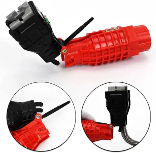Miniatura 7 de SagaSave Llave multifuncional 18 en 1, plegable, roja, 0.906 in x 2.244 in, 0.7 lbs
